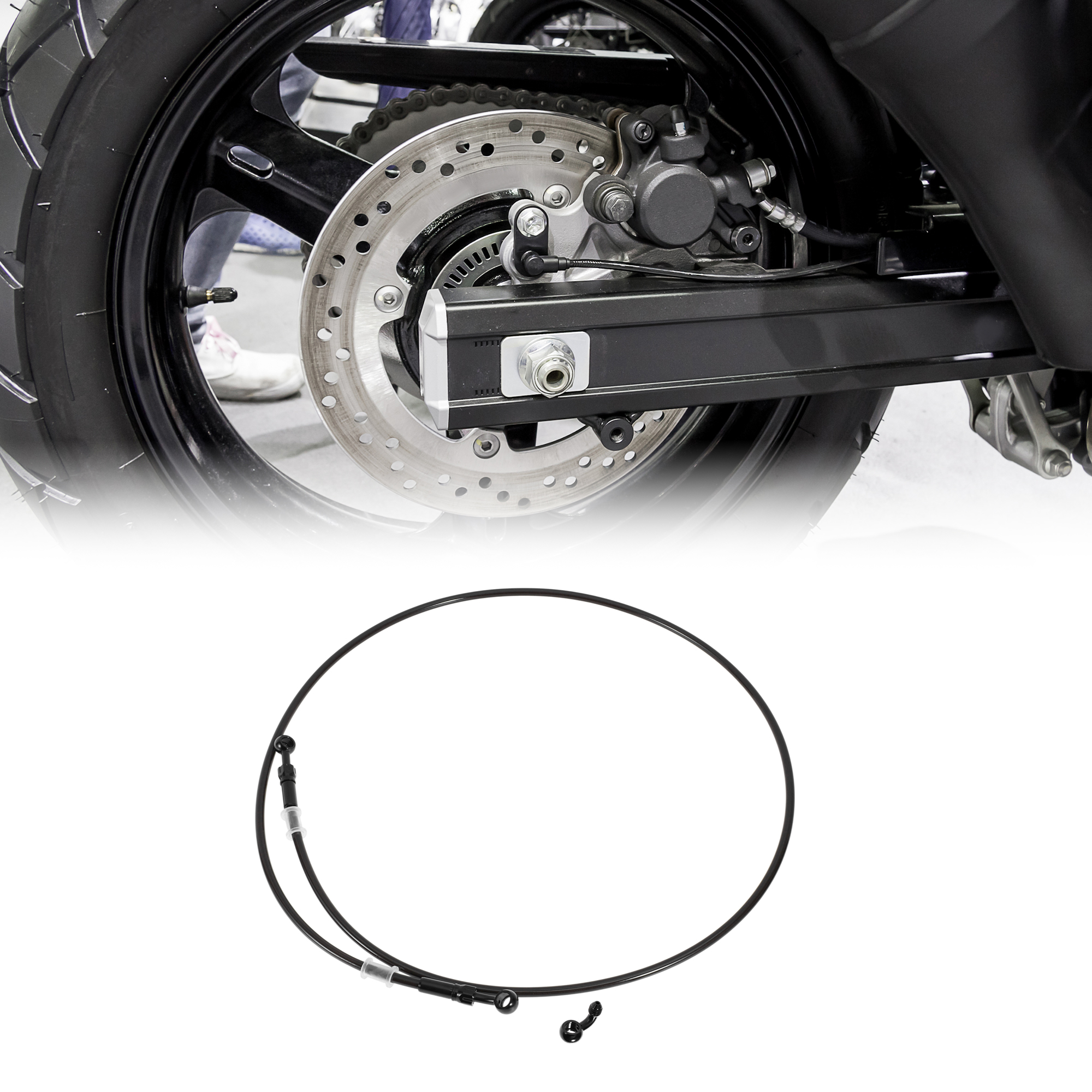Braided Line - Motoforti 160cm Motorcycle Brake Clutch Oil