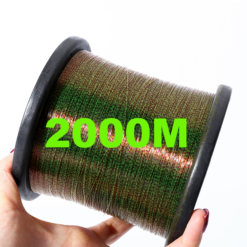 Fluorocarbon Line - 2000M Invisible Spotted Fluorocarbon Coated Monofilament