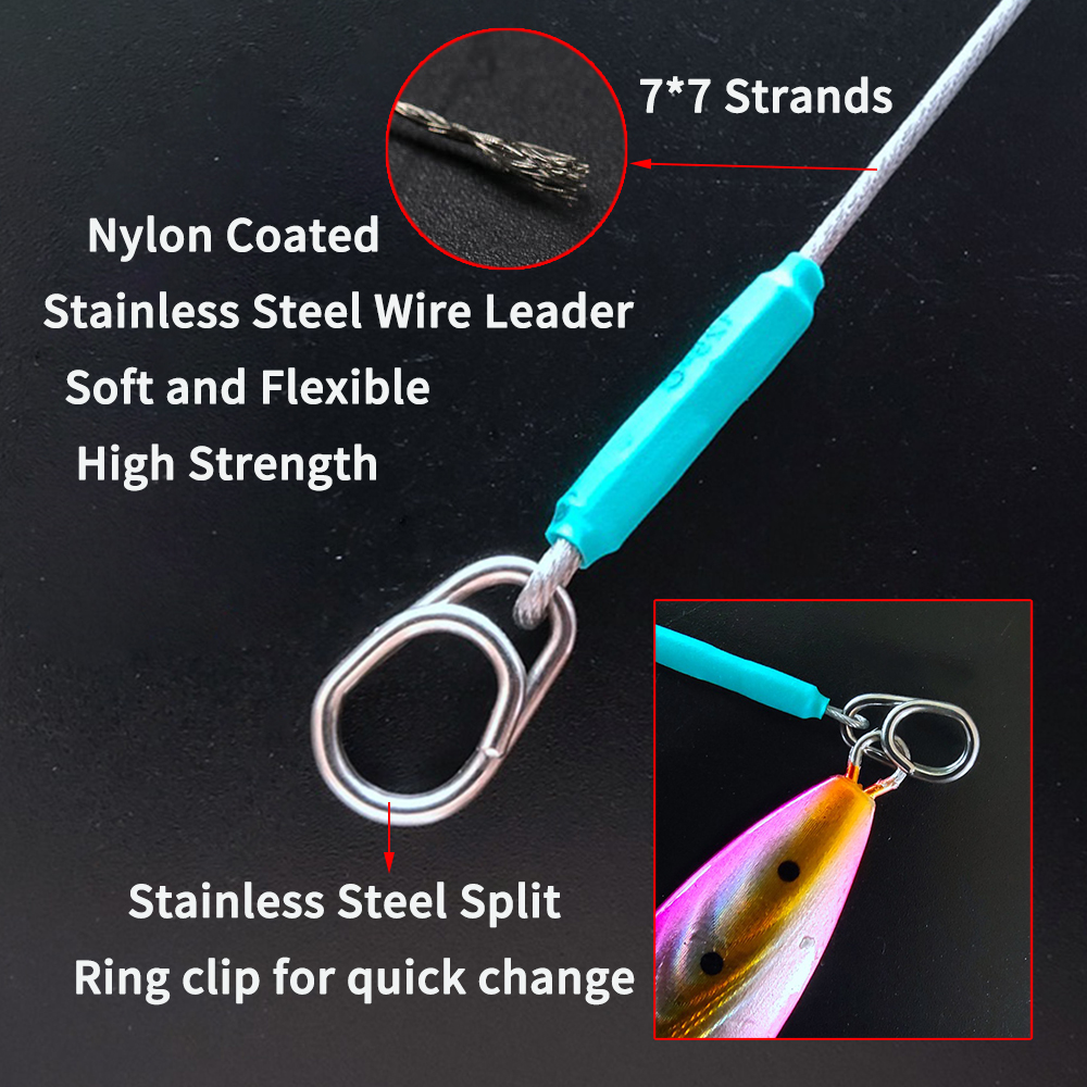 Lionriver 8PCS Φ0.6mm - Φ1.2mm - Leader Line ulasan dan harga