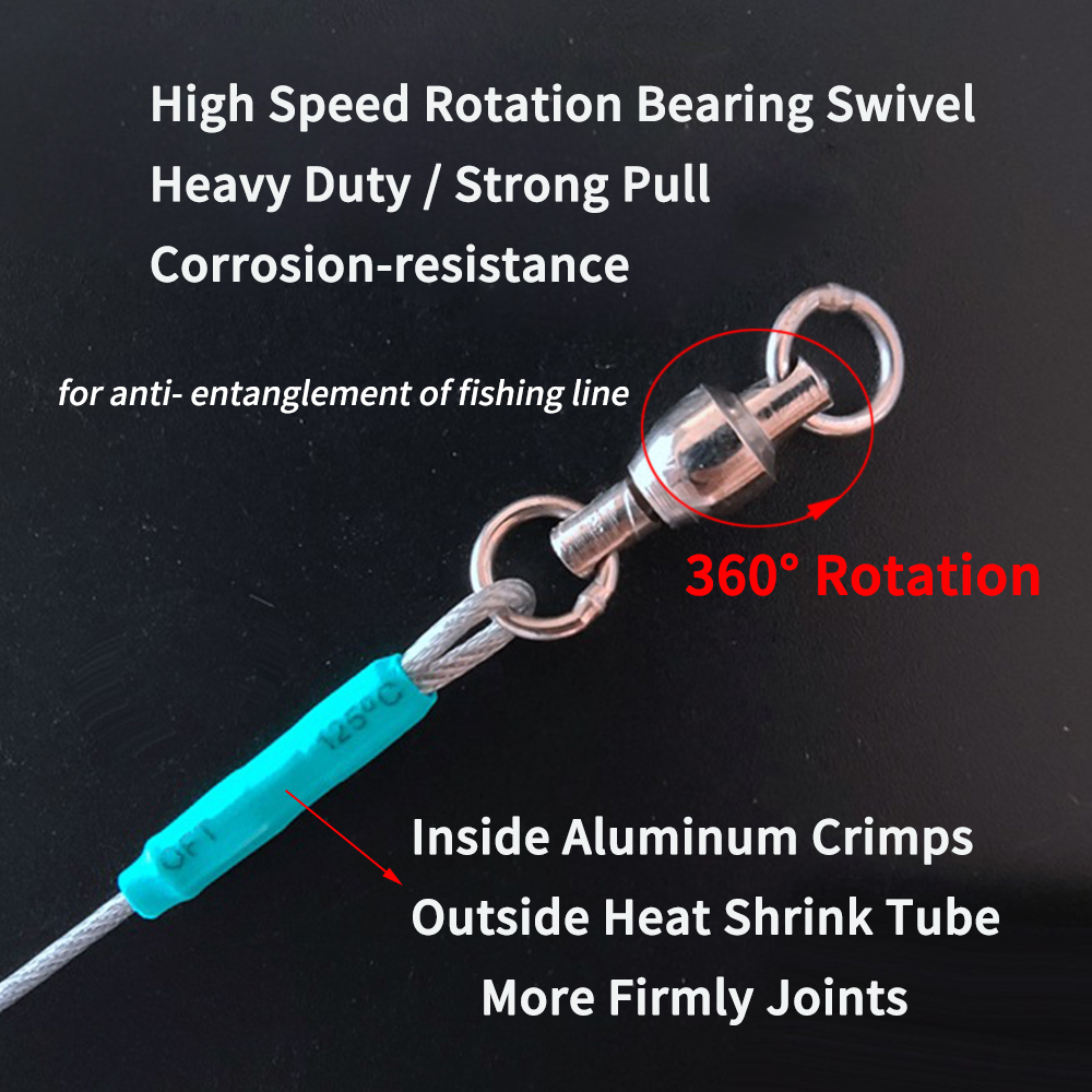 Lionriver 8PCS Φ0.6mm - Φ1.2mm - Leader Line ulasan dan harga