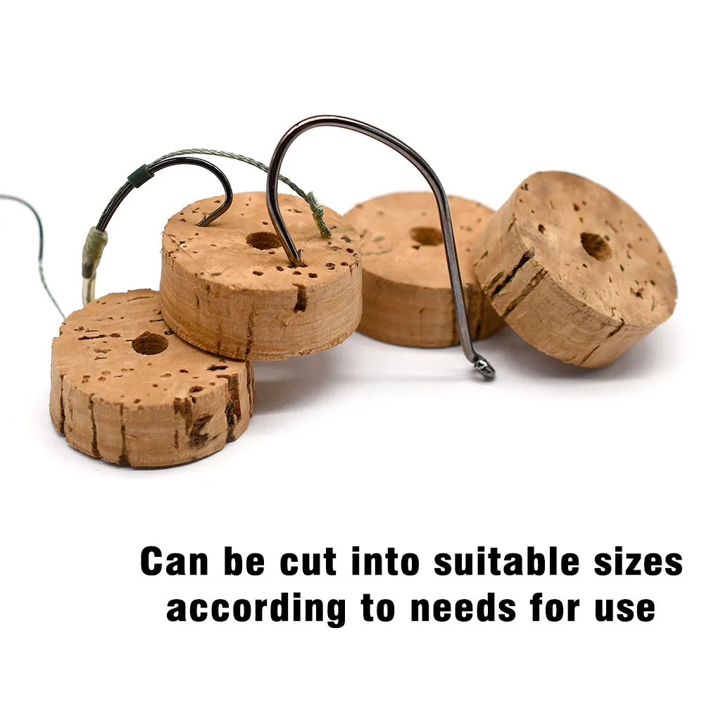 Topranc Natural Cork  End Cap  - Fishing Line Spool ulasan dan harga
