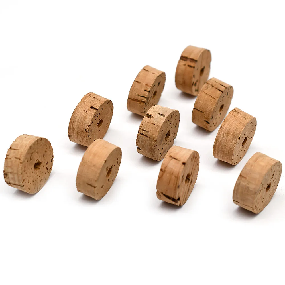 Topranc Natural Cork  End Cap  - Fishing Line Spool ulasan dan harga