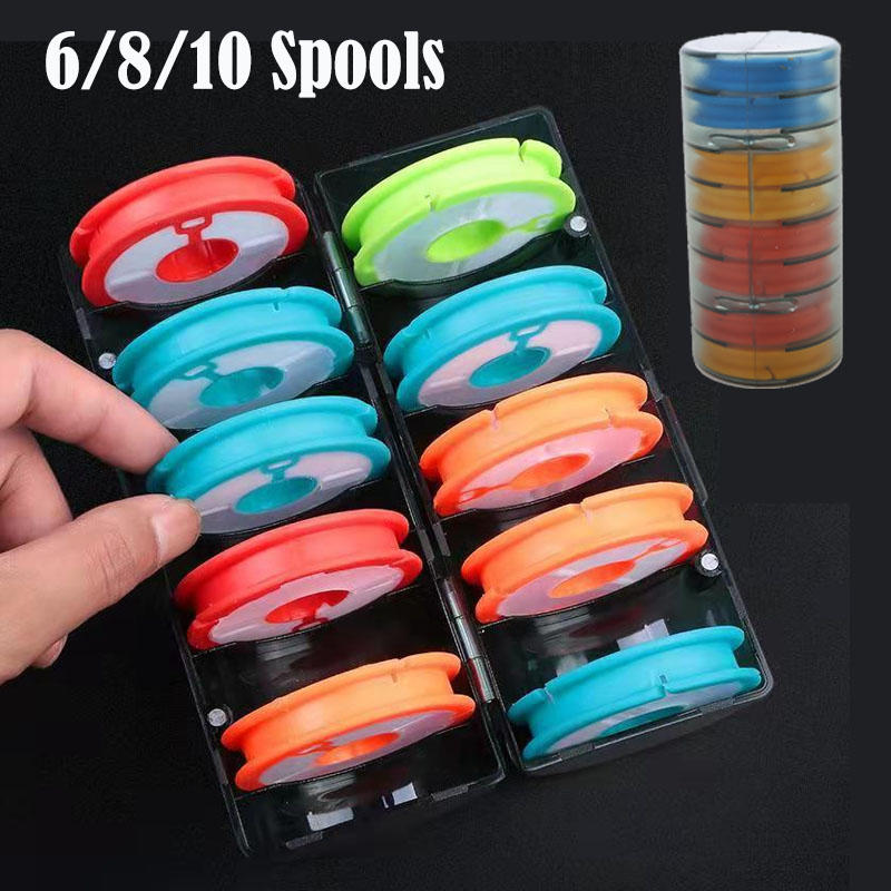 Rainbow Fishing Main Line Box  - Fishing Line Spool ulasan dan harga