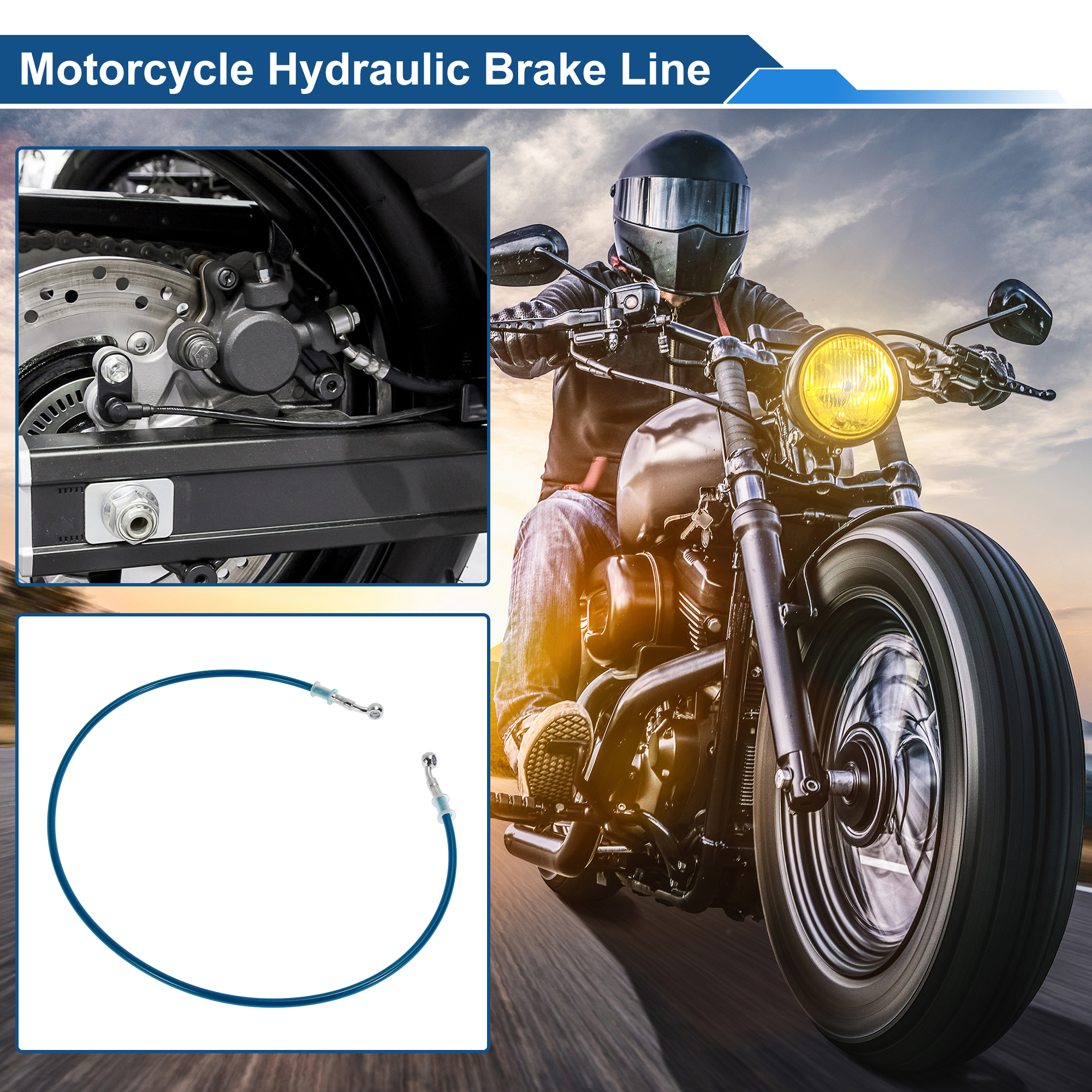 Motoforti 110cm Motorcycle Bra - Braided Line ulasan dan harga