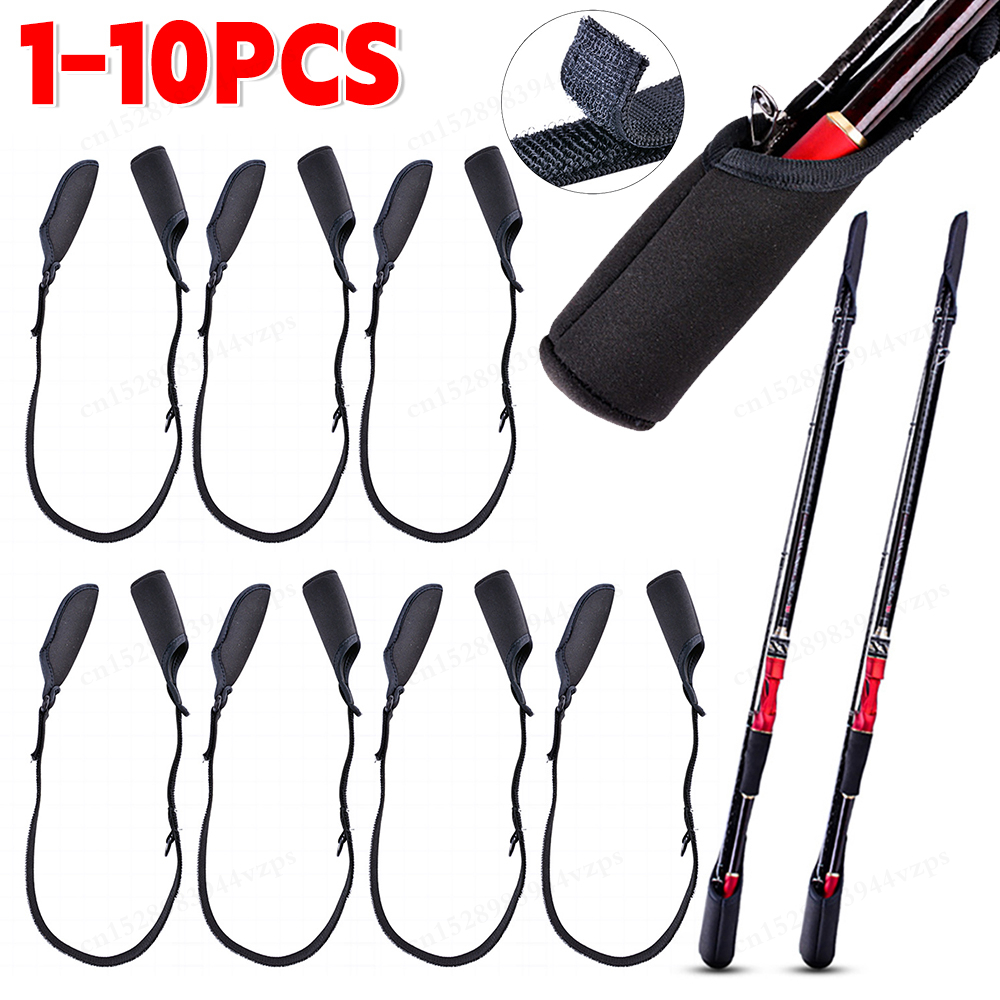 1-10PCS Fishing Rod Socks Srta - Fishing Line Box ulasan dan harga