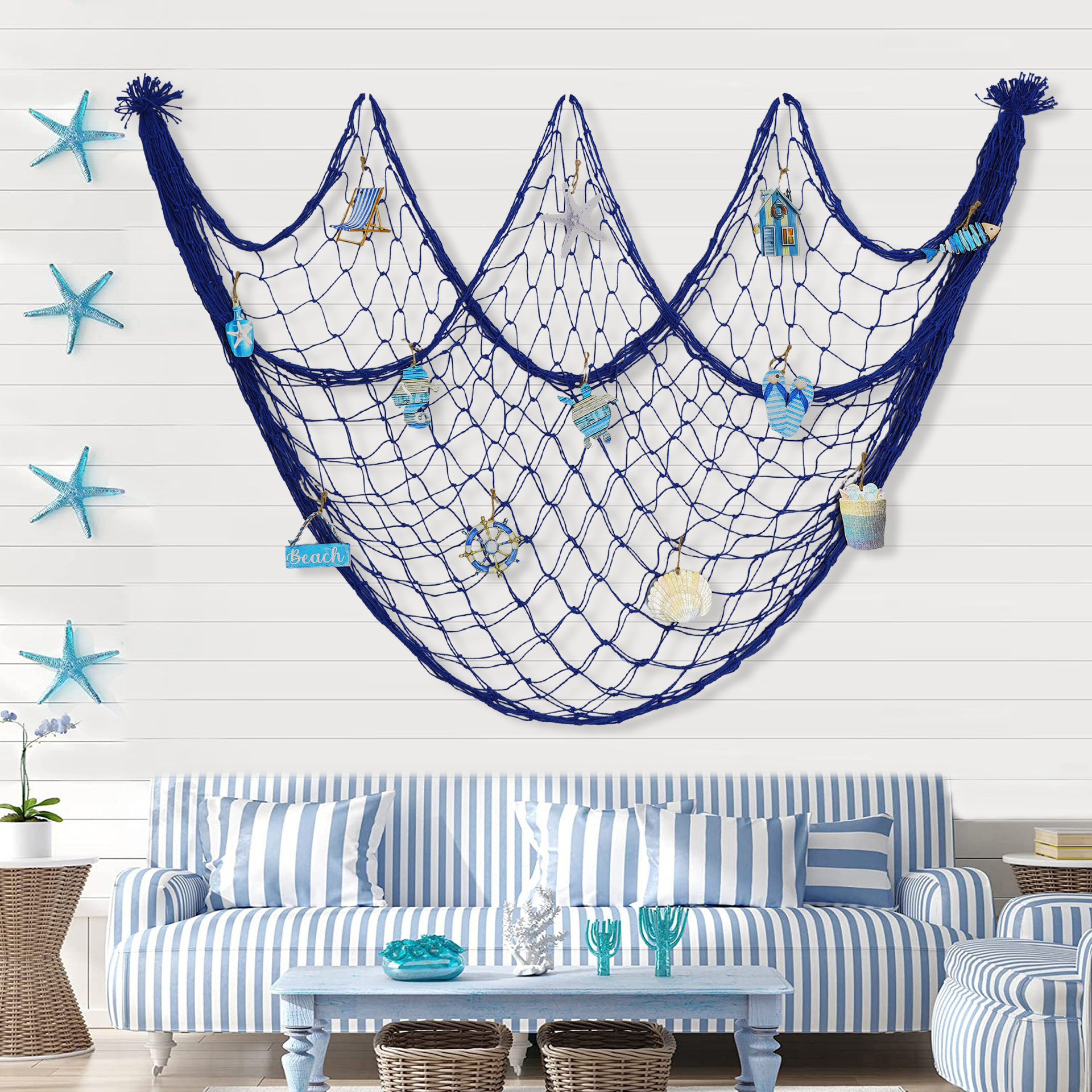 Decorative Fishing Net, Medite - Monofilament Line ulasan dan harga