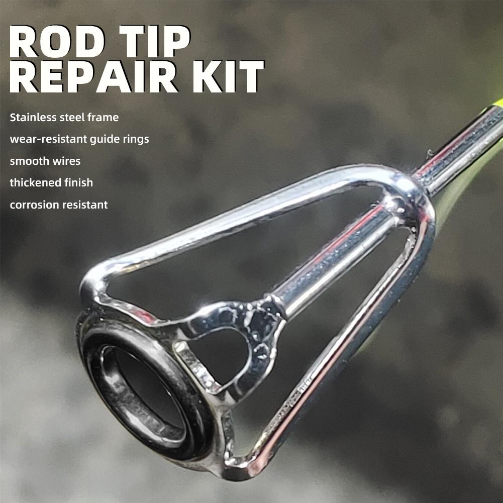 Rod Tip Repair Kit 10pcs Fishi - Saltwater Line ulasan dan harga