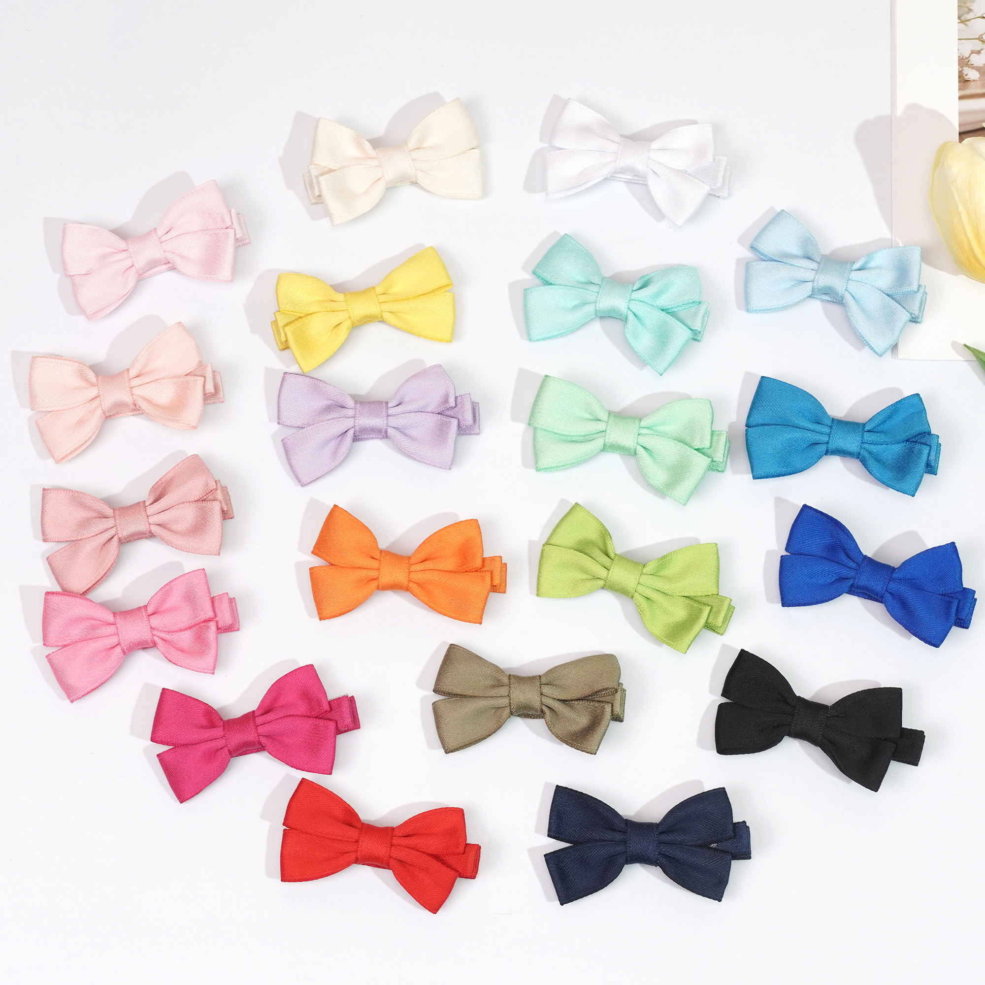 12/20 Pcs 2Inch Baby Hair Bows - Tippet Line ulasan dan harga