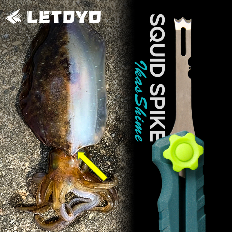 Squid Knife Stainless Steel Li - Freshwater Line ulasan dan harga