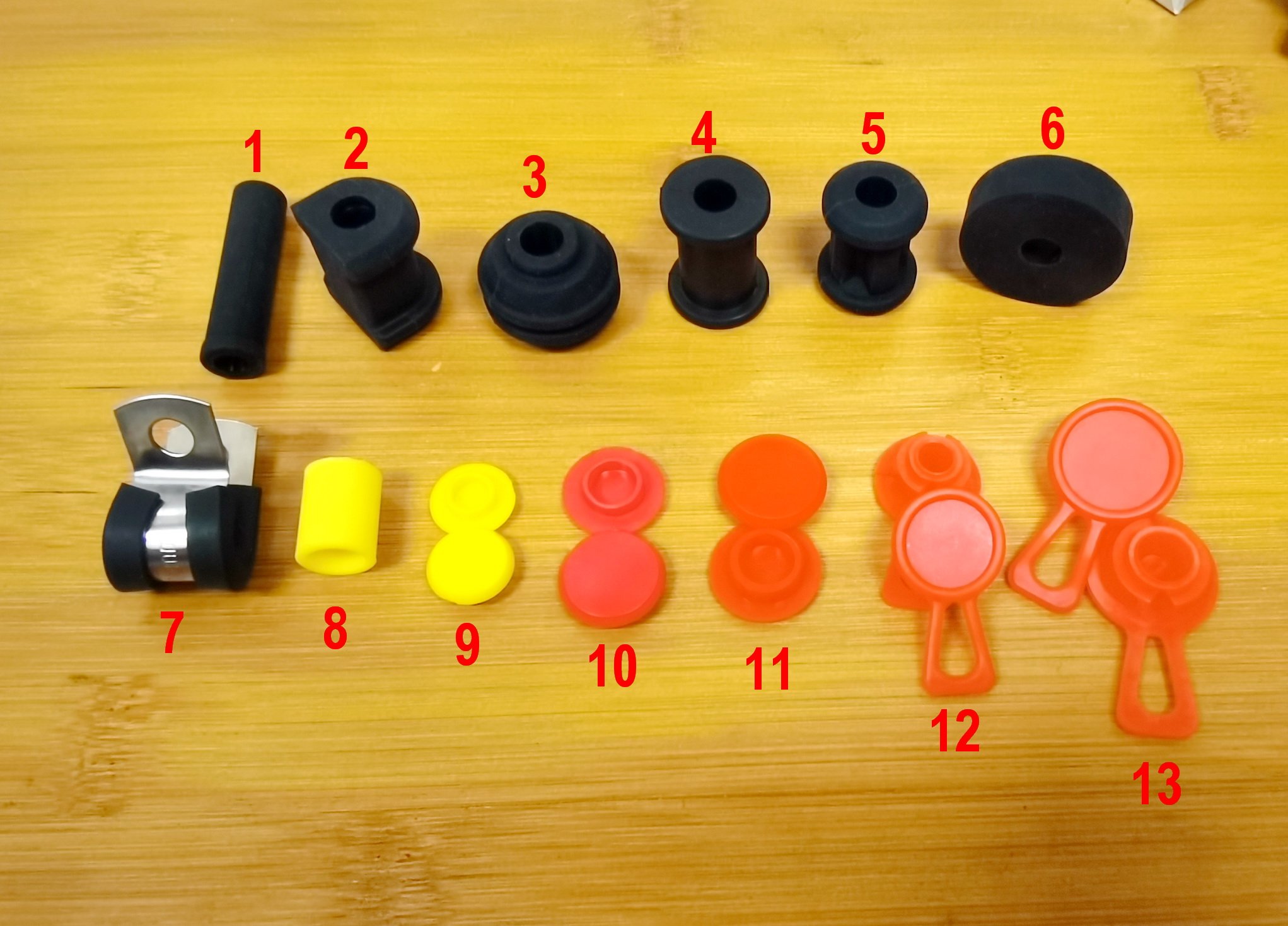 Rubber Silicone Plastic Gromme - Braided Line ulasan dan harga