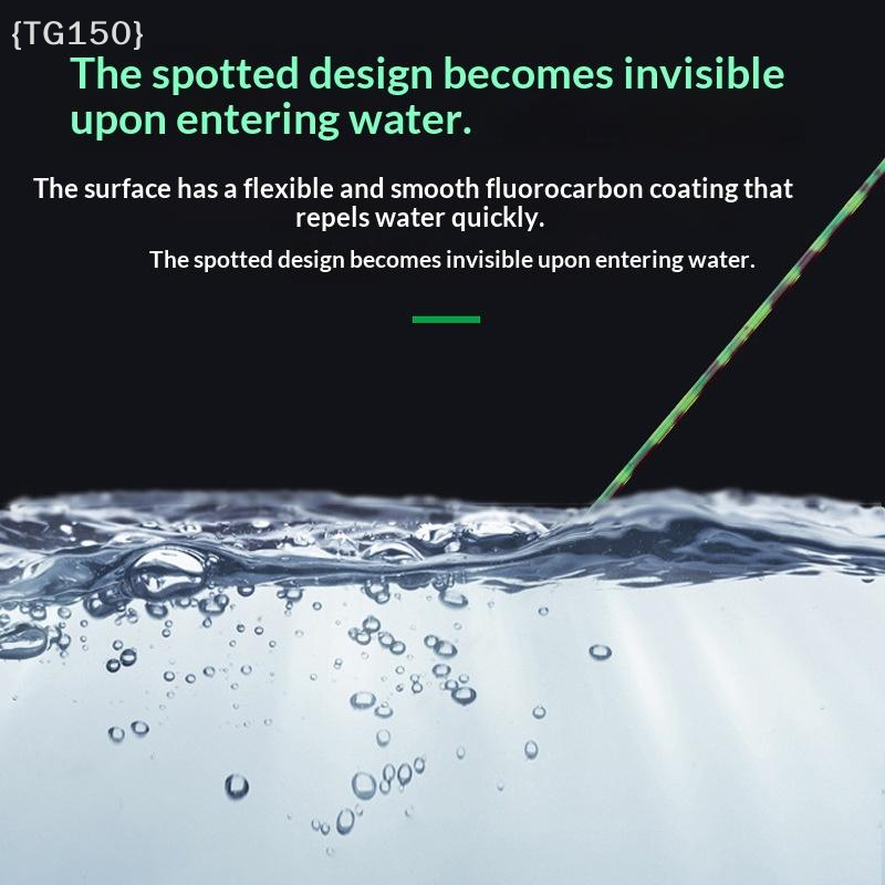 500M 3D Spotted Invisible Fish - Fluorocarbon Line ulasan dan harga