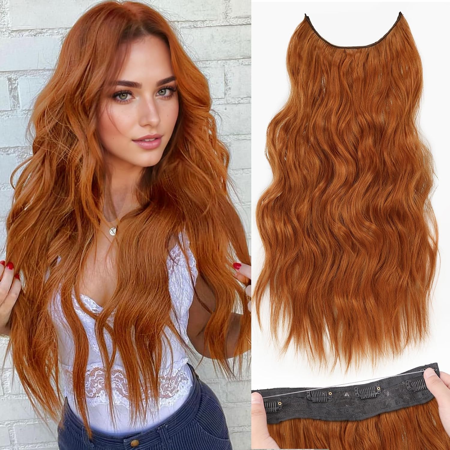 Synthetic Invisible Wire Hair  - Tippet Line ulasan dan harga
