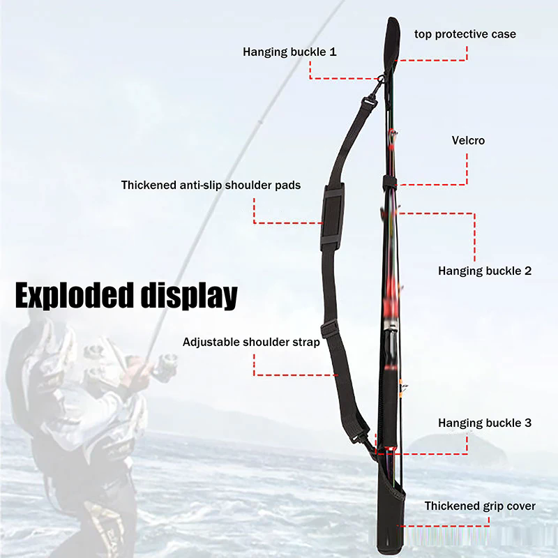 Adjustable Fishing Rod Storage - Fishing Line Spool ulasan dan harga