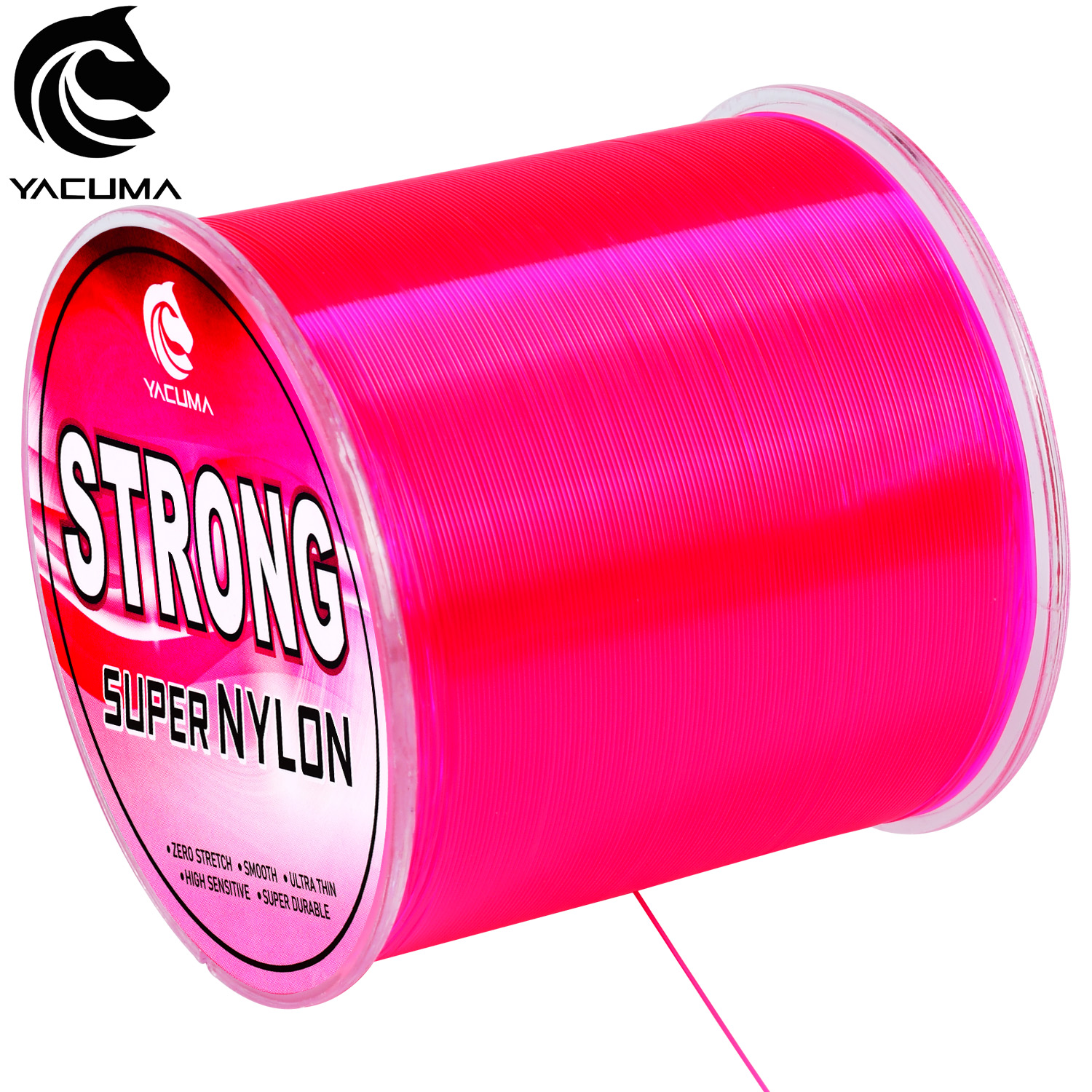 YACUMA 500M-546YDS Strong Pink - Fluorocarbon Line ulasan dan harga