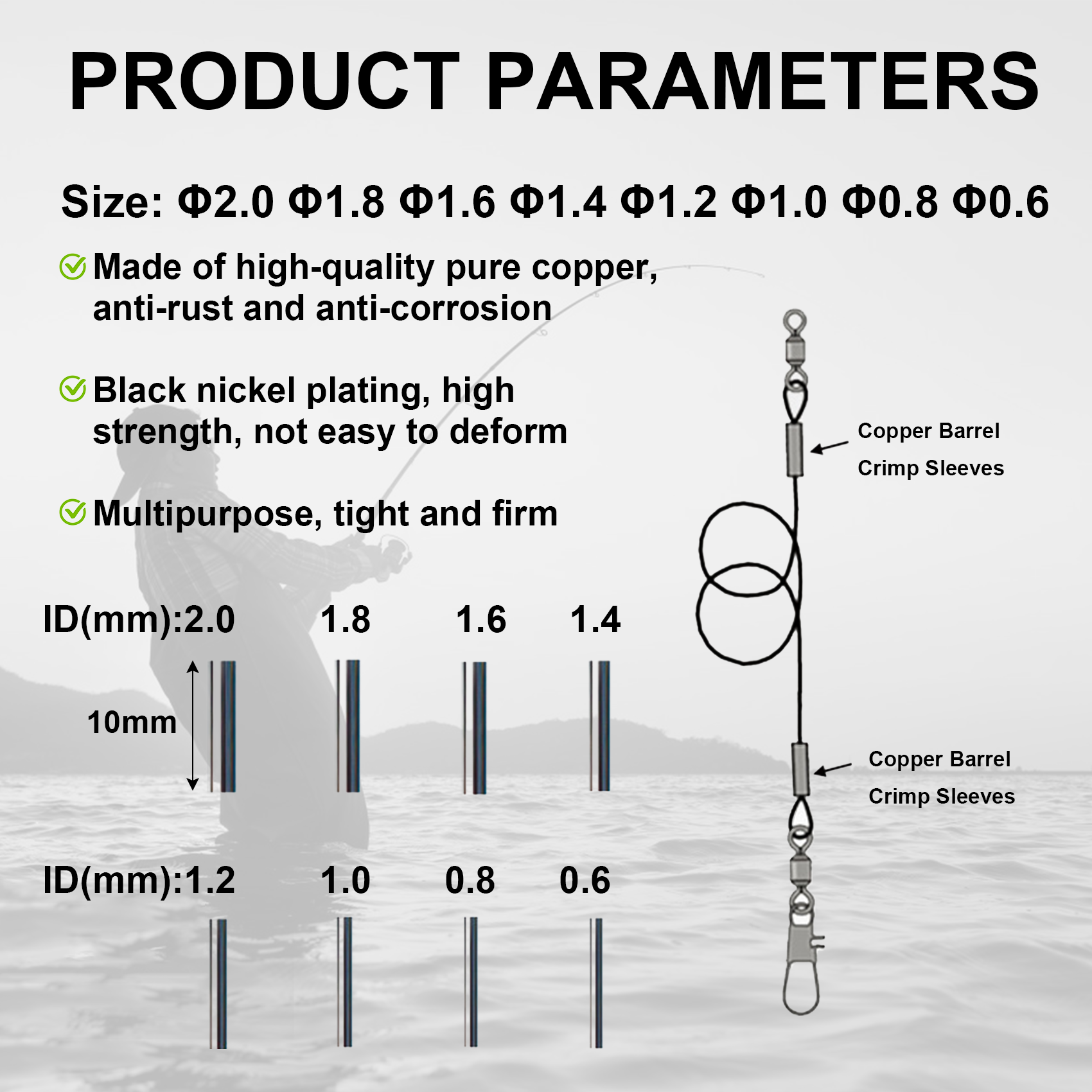 Aventik 100-240pcs Fishing Bar - Leader Line ulasan dan harga