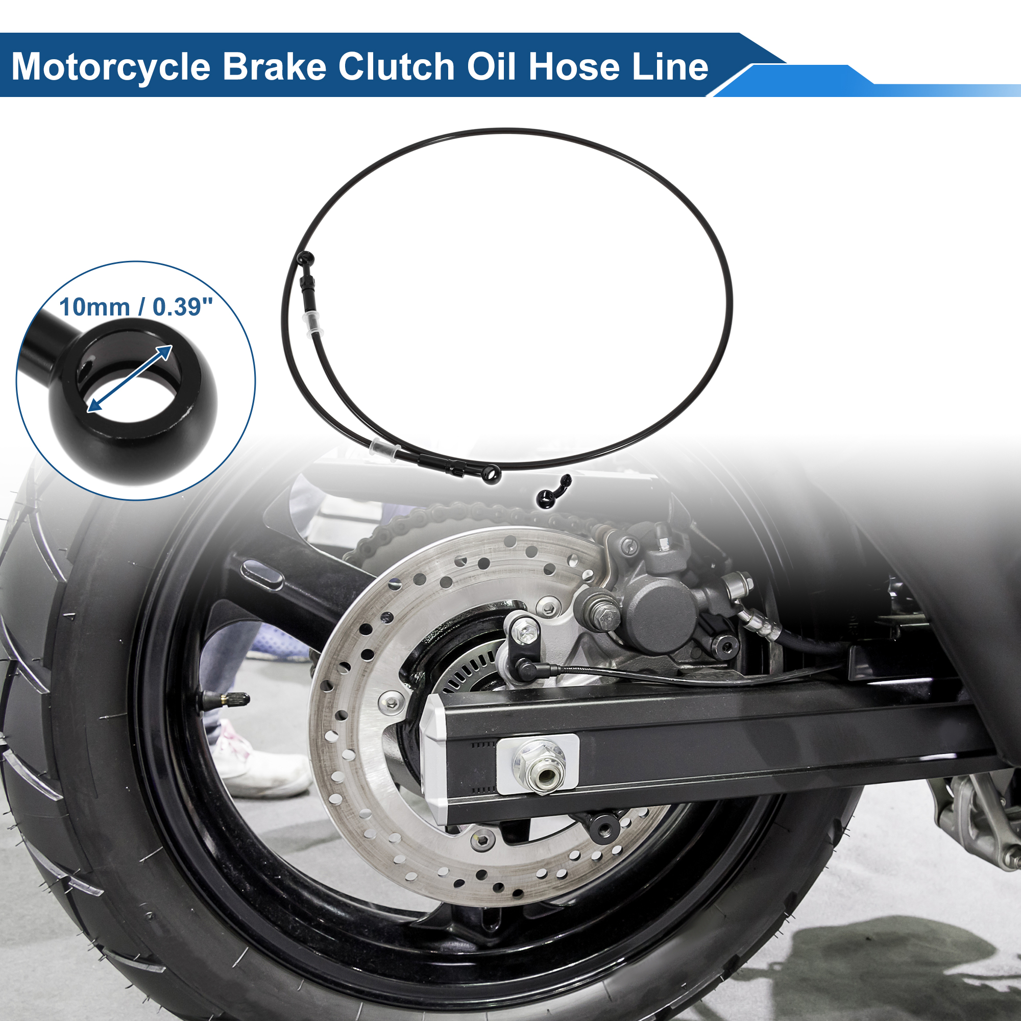 Motoforti 160cm Motorcycle Bra - Braided Line ulasan dan harga