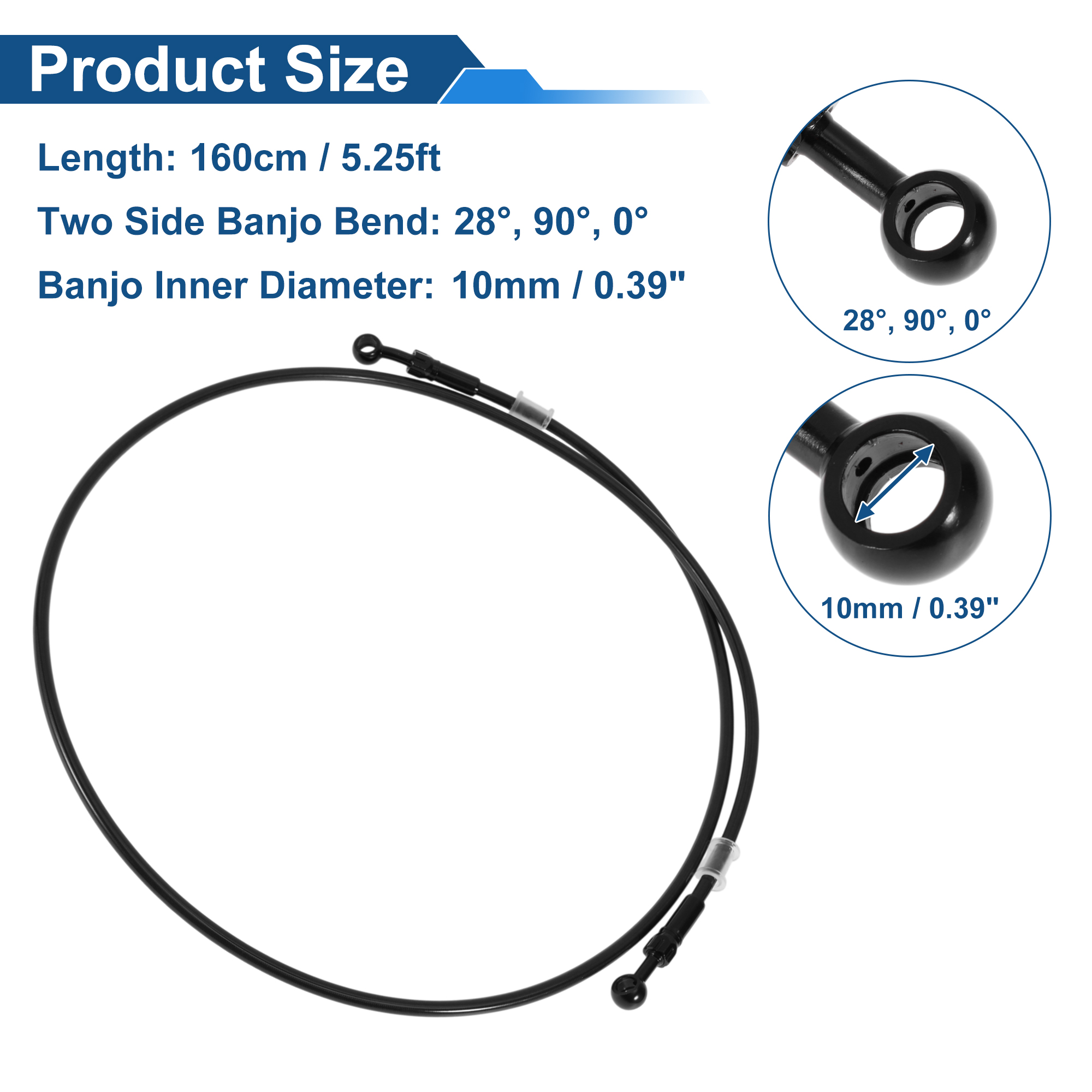 Motoforti 160cm Motorcycle Bra - Braided Line ulasan dan harga