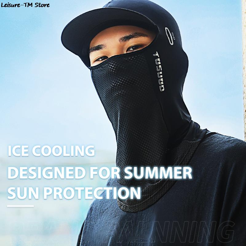 1PC Ice Silk Sunscreen Headgea - Ice Fishing Line ulasan dan harga