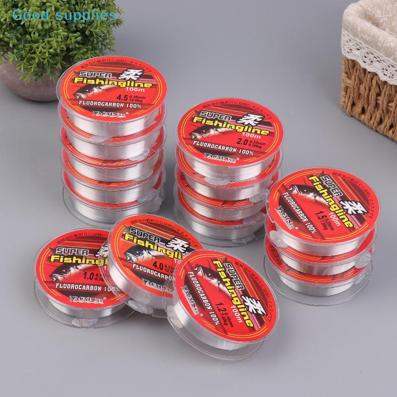 100M Multifilamento Transparen - Copolymer Line ulasan dan harga