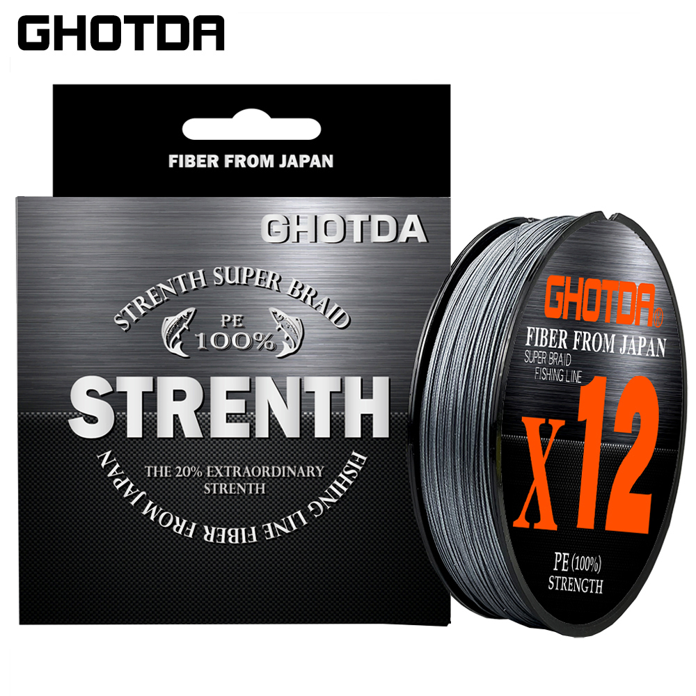 Braided Fishing Line 12 Strand - Ice Fishing Line ulasan dan harga