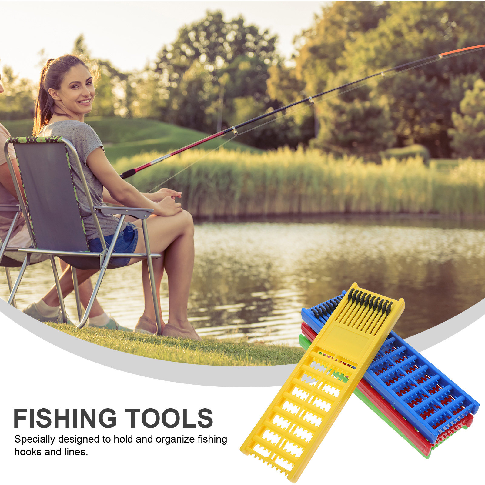 4Pcs Fishing Rigs Board Hook a - Fishing Line Dispenser ulasan dan harga