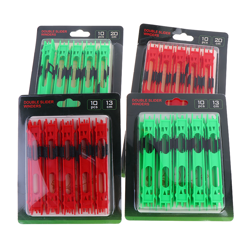 10PC Plastic Fishing Line Spoo - Fishing Line Dispenser ulasan dan harga