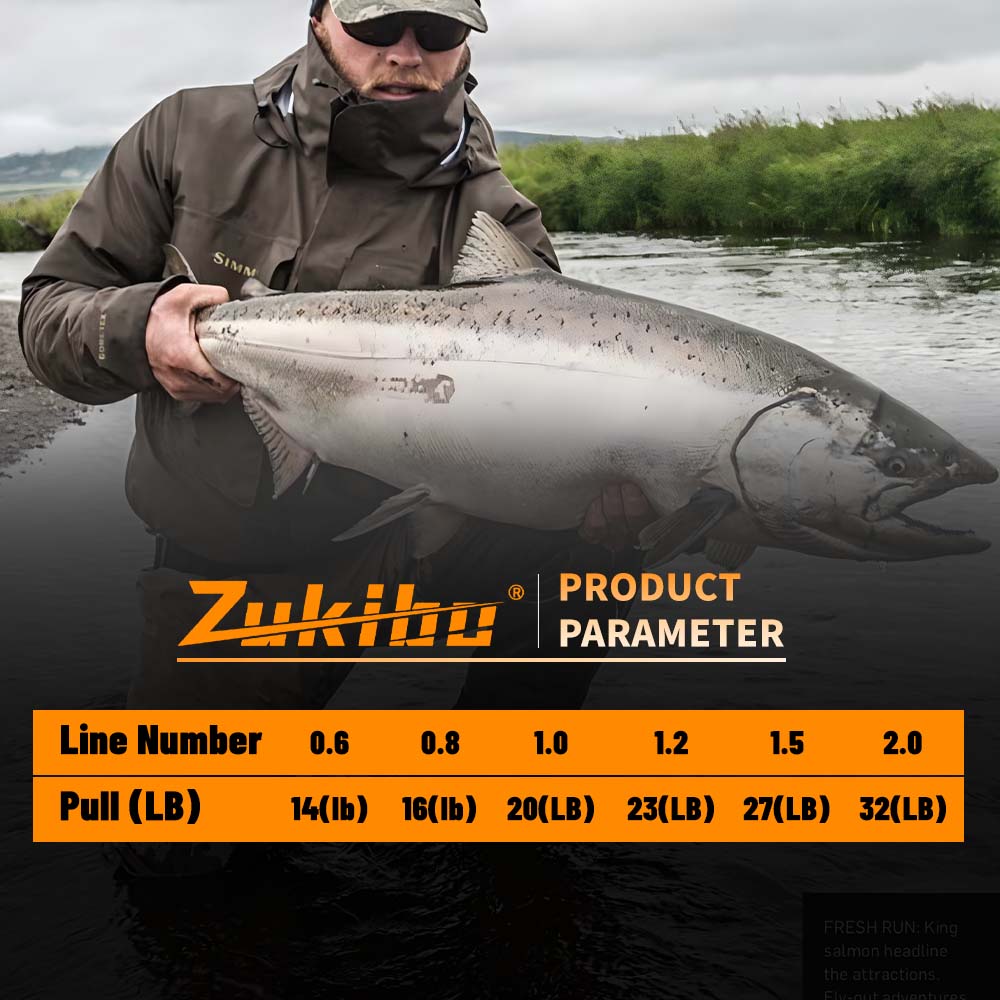 ZUKIBO X8 braided fishing wire - Ice Fishing Line ulasan dan harga