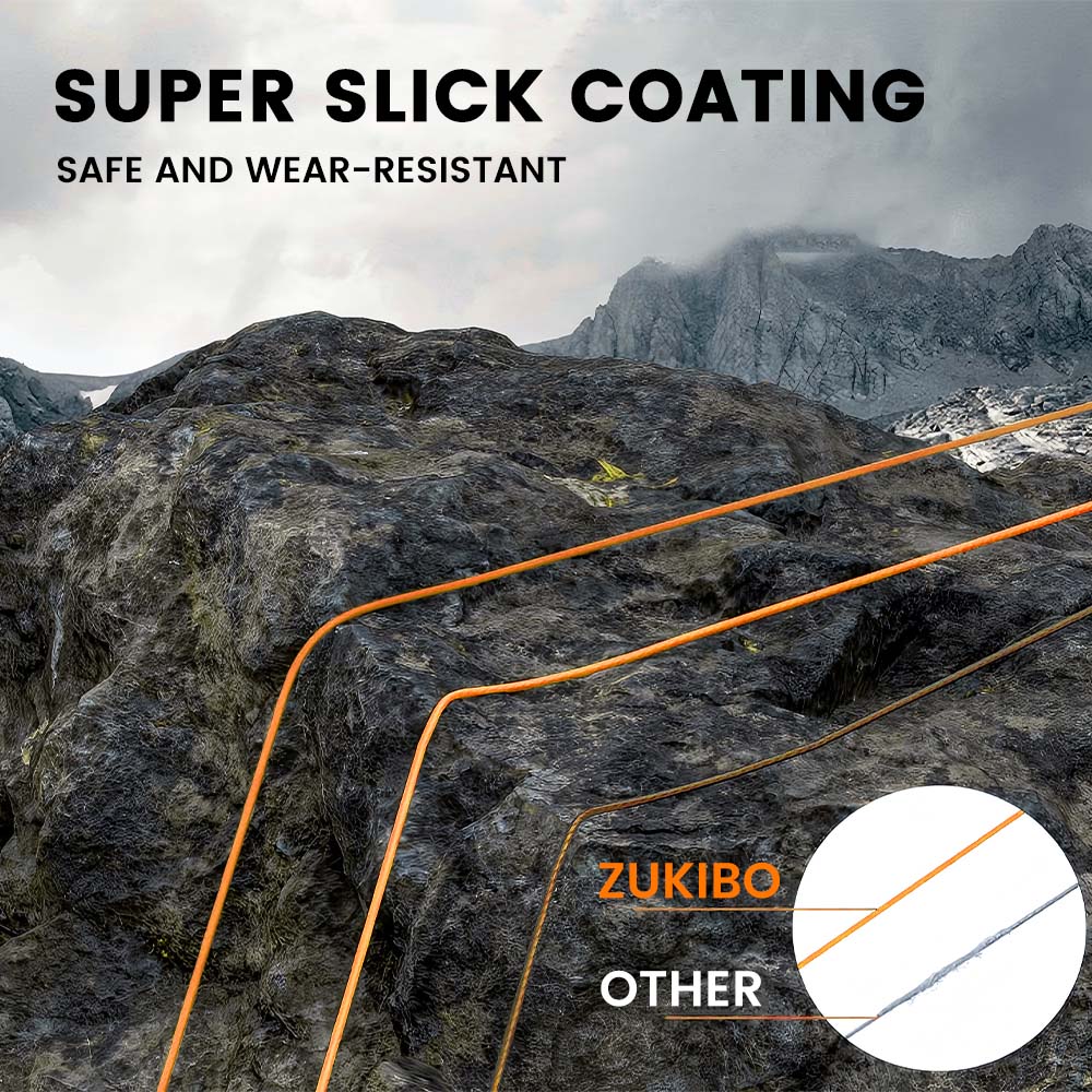 ZUKIBO X8 braided fishing wire - Ice Fishing Line ulasan dan harga