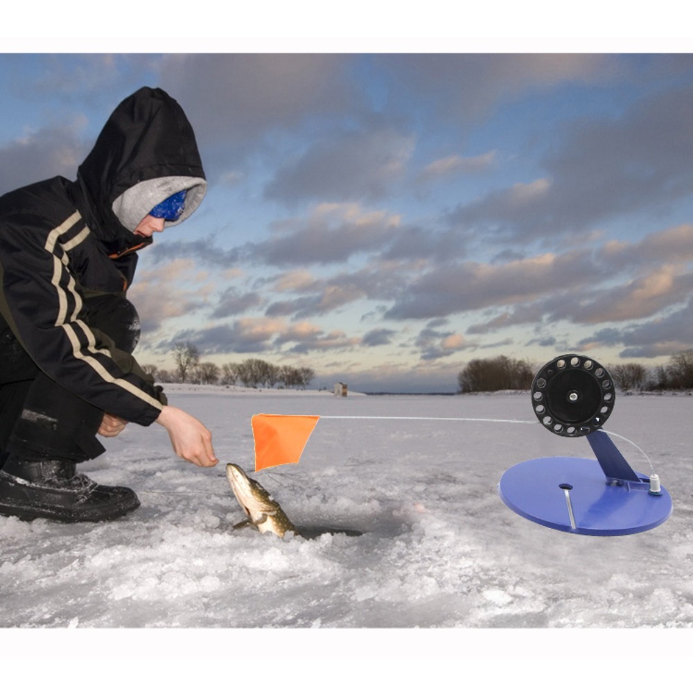 1PC Automatic Ice Fishing Plat - Ice Fishing Line ulasan dan harga
