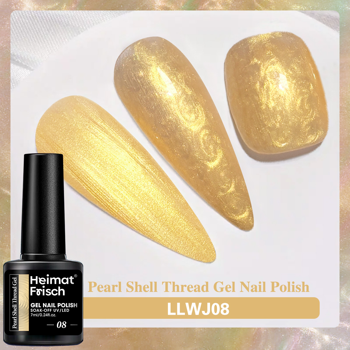 1 piece of shell line gel nail - Copolymer Line ulasan dan harga