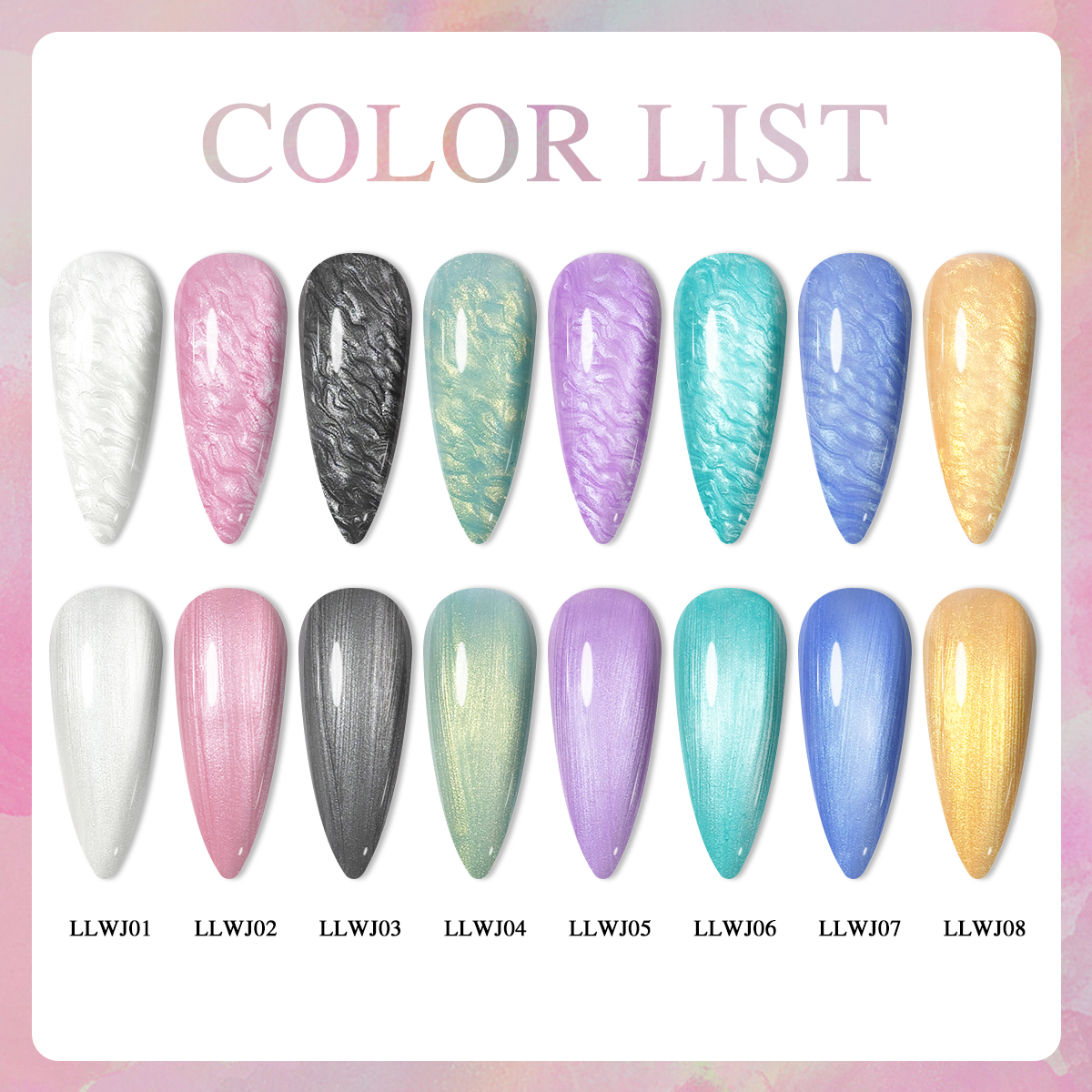 1 piece of shell line gel nail - Copolymer Line ulasan dan harga