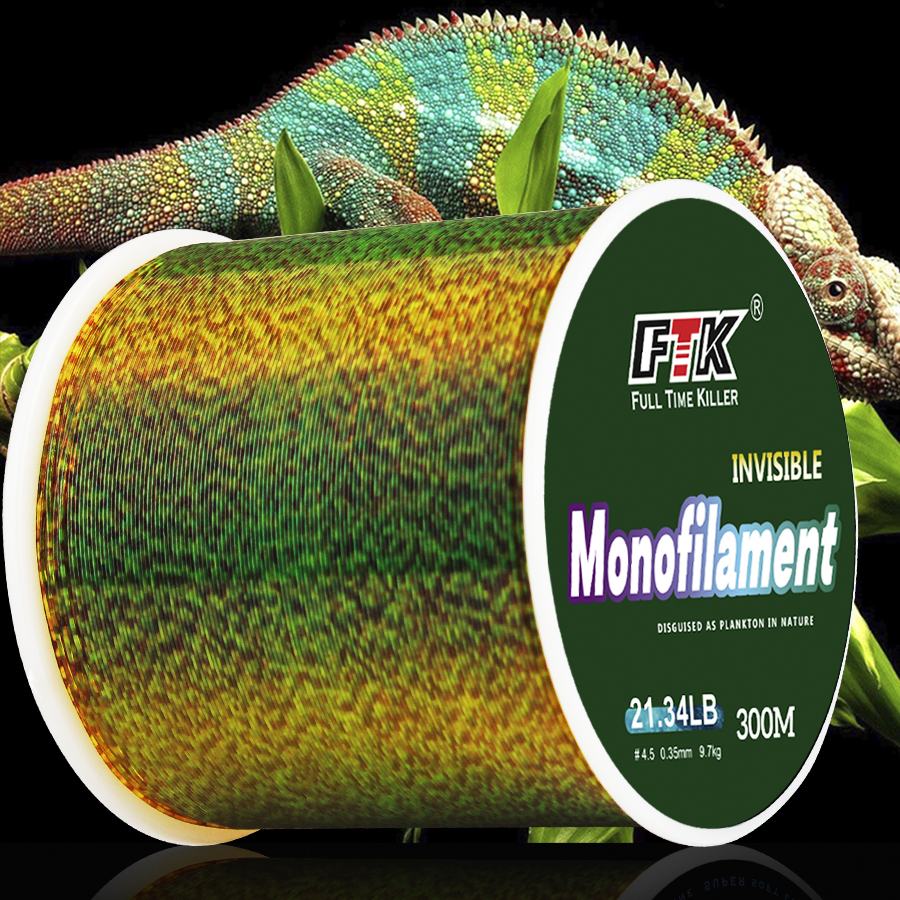 FTK 300m Invisible Fishing Lin - Ice Fishing Line ulasan dan harga