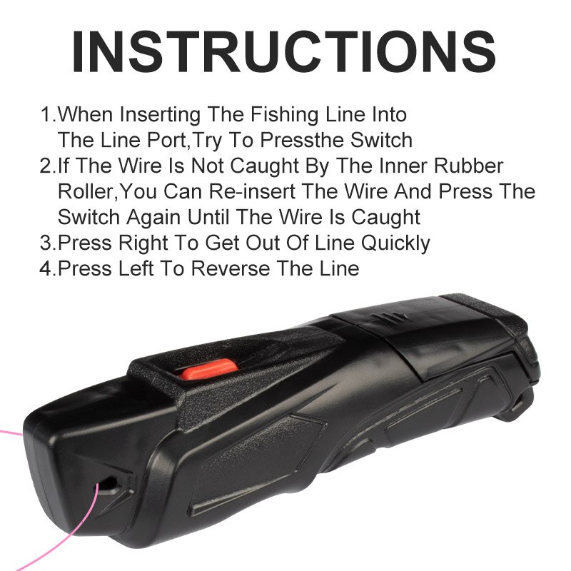 Electric Fishing Line Stripper - Fishing Line Dispenser ulasan dan harga
