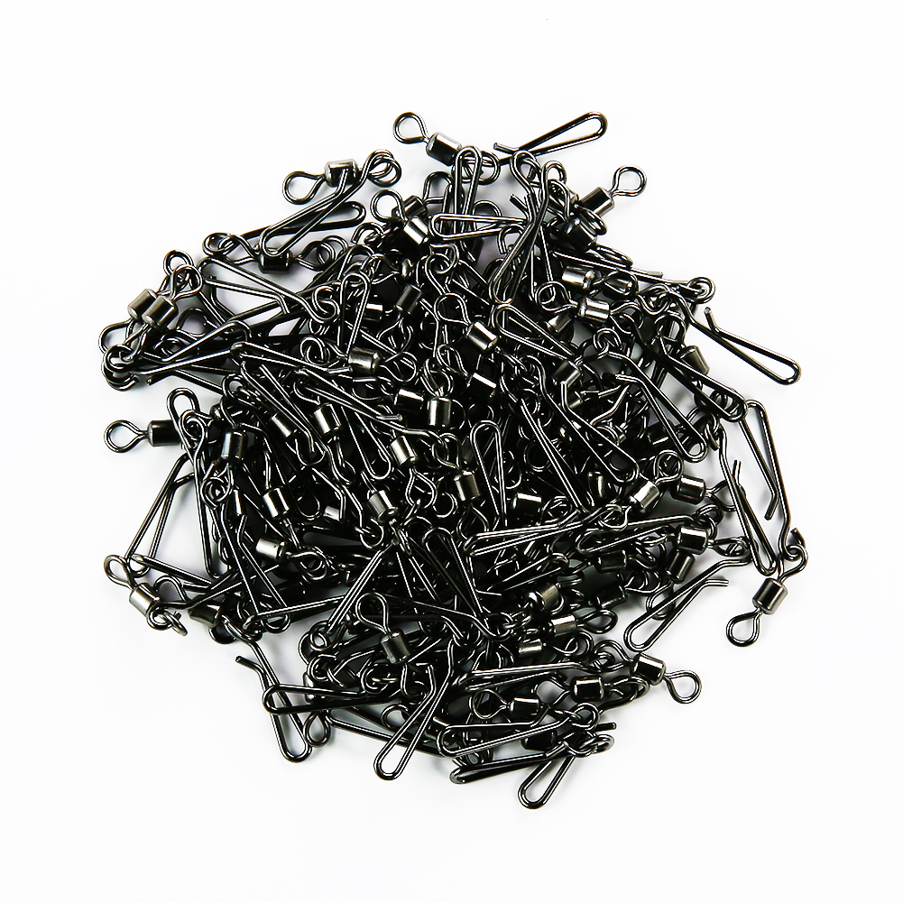 50pcs Box Rolling Swivel With  - Fishing Line Box ulasan dan harga